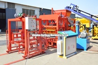 Machine à fabriquer des briques QT4-15 pour la production de briques creuses en ciment, de pavés et de blocs emboîtables – Machine à briques à haut rendement