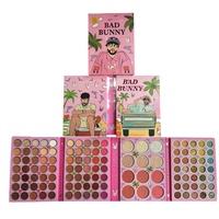 Paleta de Sombras de Ojos de 117 Colores al por Mayor, Paleta de Maquillaje de Alta Calidad con Buena Pigmentación, Paleta Bad Bunny Sombra De Ojos