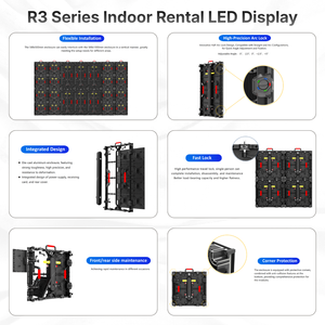 Pantalla LED de Alquiler para Interiores MIDA P2.6, <span class=keywords><strong>Señalización</strong></span> Digital, Pantalla LED de Alquiler para Interiores con Brillo de 600-1000 CD para Centros Comerciales - Product Image 3