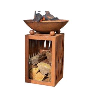 Nouvelle Tendance Brasero d'extérieur en Acier Corten pour Feu de Camp et Chauffage - Product Image 1