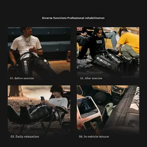 Macchina di terapia di compressione di bellezza del massaggiatore del corpo di pressione dell'aria per drenaggio linfatico ed il massaggio - Product Image 5