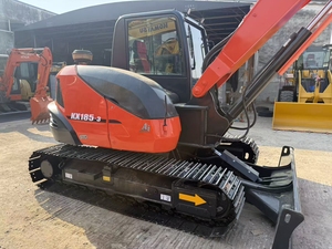รถขุดขนาดเล็ก Kubota KX185-3 มือสอง มีสินค้าในสต็อก ระบบไฮดรอลิก 3 ปั๊ม ของแท้ ทำงานราบรื่น ประสิทธิภาพสูง - Product Image 3