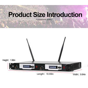 Sistema de Monitoreo Inalámbrico UHF de 2 Canales OEM J2 Professional para Escenario, Estudio de Grabación, Músicos - Product Image 6