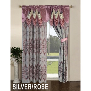 Nhà Máy Bạc Đen Phòng Ngủ Rèm Thiết Kế Sang Trọng Phòng Khách Hiện Đại Rèm Cửa Sổ - Product Image 2