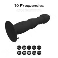 Vibromasseur anal télécommandé 2026, 10 modes, 100 % étanche, rechargeable USB, en silicone, pour masturbation féminine et stimulation du point G