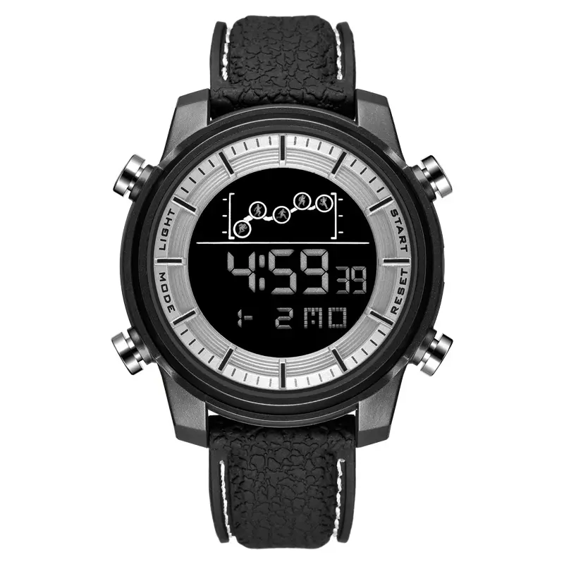 SMAEL 1556 led sports watch for men sport watches mens tactical waterproof hand watch jam tangan