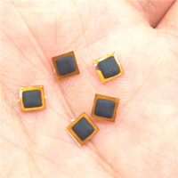 Très petite puce NFC en métal pour bijoux pendentifs en acier inoxydable Interface de communication RFID 13.56MHz