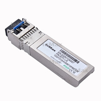 Module émetteur-récepteur optique 10G SFP+ LR 20 km SMF 1310 nm LC Duplex DDM, module optique à branchement à chaud compatible avec Cisco/Huawei