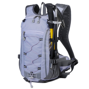 Unisex Hiking <b>Backpack</b> 18 In <b>Lightweight</b> Adjustable Shoulder Straps Interior Zipper Pocket Travel Cycling Outdoor Use - Product Image 4