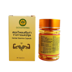 Adult Herbal Supplement Maca Root Ginseng Capsules Stamina Vitality Support OEM Custom Logo Packaging - Product Image 2