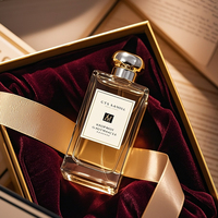 Flacon de parfum vide en verre rectangulaire personnalisé, rechargeable, écologique, 30 ml, 50 ml, avec vaporisateur, emballage personnalisé, vente en gros