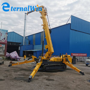 זול מחיר 5 טון מיני פשוט מנוף קטן הרמת הידראולי מכאני Crawler עכביש מנוף למכירה - Product Image 5