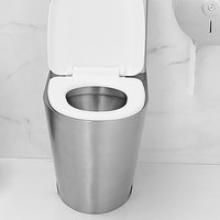WC monobloc en acier inoxydable 304, toilettes de prison