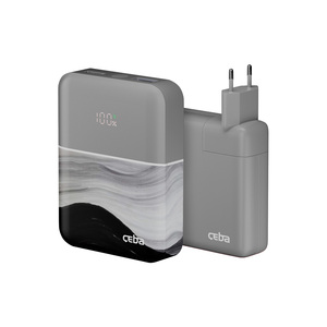 2025 Mini Power Bank Fast Charging Portable External Powerbank with Digital Display Type C