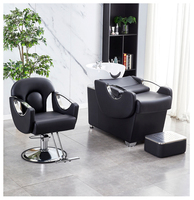 Fauteuil de Barbier Moderne et Contemporain en Cuir PU Doré pour Salon de Coiffure, Atelier, École, Hôpital, Hôtel, Extérieur