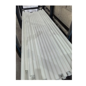 Tuyau d'eau en PVC haute pression certifié NSF SCH40 2" 4" 6" à extrémité plate, norme GB/T10002.1-2006, couleur blanche, pour tuyauterie de relevage EKK256 - Product Image 1