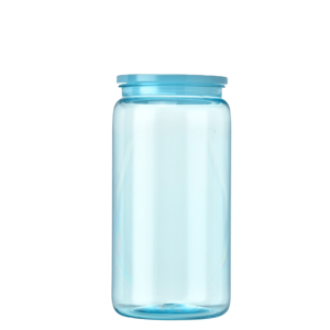 Vaso Reutilizable Transparente de Acrílico de 16oz Libre de BPA con Tapa y Pajita para Envolturas de Vinilo y UV DTF, Disponible en Almacén de EE. UU. - Product Image 3