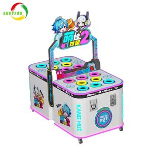Máquina de Juego Interactiva Operada con Monedas, Rainbow Hit Mouse, Máquina de Juego de Arcade con Martillo - Product Image 1