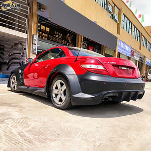 Pour <span class=keywords><strong>Mercedes</strong></span> Benz <span class=keywords><strong>SLK</strong></span> <span class=keywords><strong>R171</strong></span> Kit de carrosserie large mises à niveau de haute qualité pare-chocs de voiture jupes latérales ailes <span class=keywords><strong>accessoires</strong></span> Auto - Product Image 3