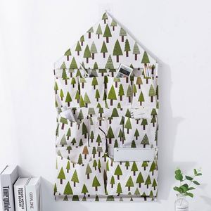 Organisateur de porte à 9 poches, sac de rangement pliable en tissu pour outils, rangement suspendu pour petits objets dans le salon - Product Image 6