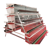 Nouvelle cage de batterie en acier de type A U-best pour poulet en ponte et volaille de caille avec une longue durée de vie à la ferme garantie 1 an