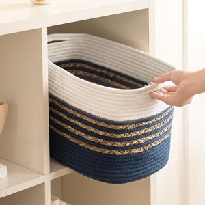 Qjmax Chất Lượng Cao Vải Trang Trí Lưu Trữ Giỏ Tổ Chức Phòng Tắm Kệ Tủ Quần Áo Bé Tắm Giỏ Bin - Product Image 6