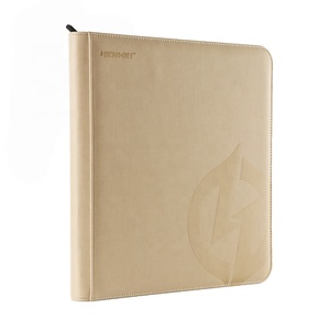 Raccoglitore per Carte Collezionabili Henwei in PU con Cerniera, Copertina in <span class=keywords><strong>Pelle</strong></span> di Lusso, Confezione Personalizzata, <span class=keywords><strong>Album</strong></span> Fotografico - Product Image 5