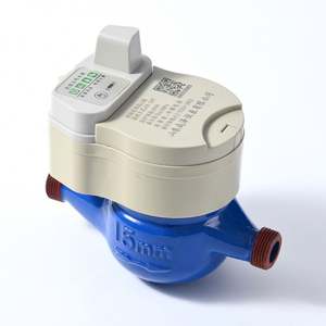 Compteur d'eau intelligent numérique IoT en cuivre haute précision prépayé, protection IP68, échantillon gratuit - Product Image 1