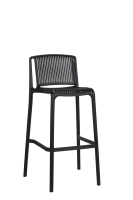 Meubles DL en gros, mobilier moderne pour salle à manger, chaises et tabourets en plastique PP pour fêtes en plein air, sans accoudoirs