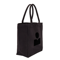 Sac fourre-tout pliable en toile brodée, grand format, vintage, durable, pour animaux de compagnie, plage, extérieur, ou livres universitaires (Corée) - Vente en gros