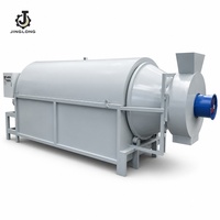 Gasgestookte zanddroogmachine, rotatietrommeldroger voor bouwzand met automatisch temperatuurregelsysteem