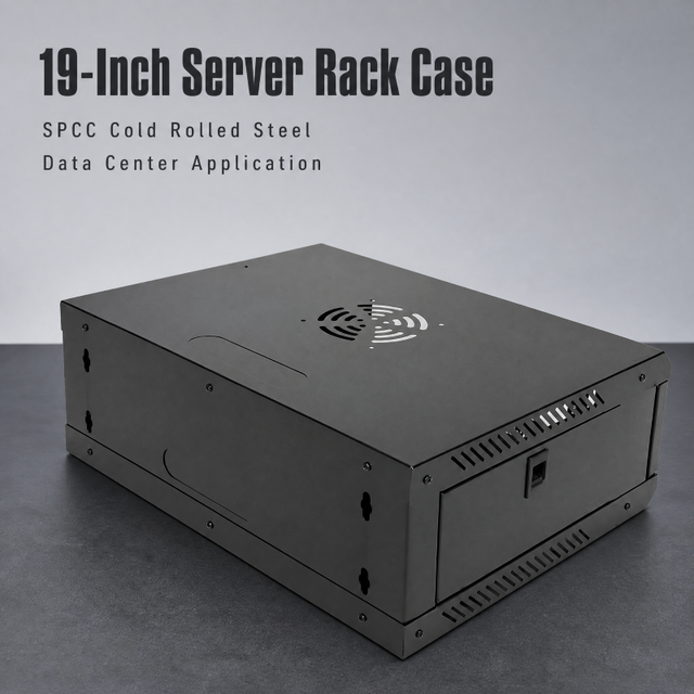 China Manufacturer OEM Customizable 19 Inch 4U 530x400x240mm High Quality SPCC Steel Server Rack for Data Center Network Cabinet