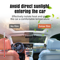 Film de protection pour fenêtres en céramique nano transparent anti-UV, anti-jaunissement, protection des phares, matériau PET, garantie 5 ans et plus, rejet des rayons infrarouges