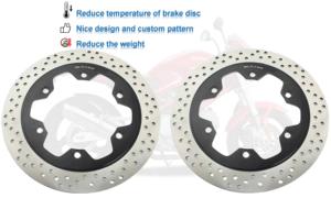 Disco de freno de motocicleta para <span class=keywords><strong>Yamaha</strong></span> YZF R1 R7 TDM850/900 FZR/FZS/SRX/XJ <span class=keywords><strong>600</strong></span> TRX850 Laverda Formula/Strike 750 Ghost650/668 Sport650 - Product Image 3