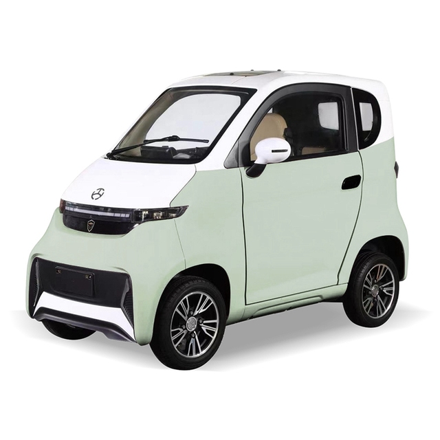 JIA JI SX-SQ4 EEC for L6e 2 Seater Sedan Electric Car CKD Mini City CE R15 Tire Single Drive RWD Dark Camera LED Headlights AC