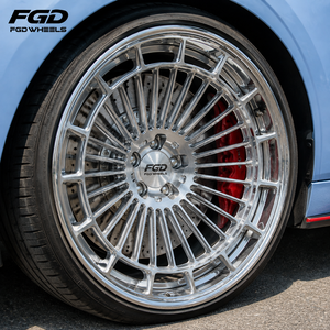 Jantes forgées polies à 3 pièces, 20, 21, 22, 24 pouces, 5x112, 5x120, décalées, pour BMW M5 M3 Mercedes AMG <span class=keywords><strong>Audi</strong></span> RS - Product Image 1