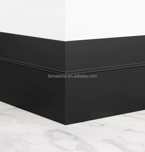 Battiscopa Moderno in Lega di Alluminio per Appartamenti e Hotel, Accessori per Pavimenti Resistenti all'Acqua ed Ecologici - Product Image 3