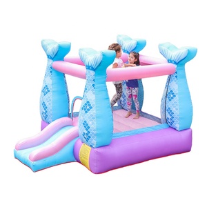 Thổi Lên Trong Nhà Mini Jumpy <span class=keywords><strong>Bouncy</strong></span> Nhỏ <span class=keywords><strong>Inflatable</strong></span> Mermaid Jumping <span class=keywords><strong>Castle</strong></span> Đối Với Trẻ Em Canada - Product Image 4