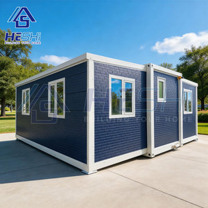Casa Contenedor Prefabricada Expandible de Seguridad de 20 y 40 Pies, Moderna, Portátil, Tipo Villa, con 1, 2, 3, 4 o 5 Dormitorios, en Venta - Product Image 2