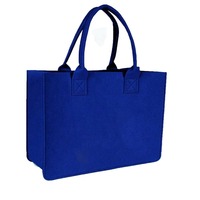 Sacs fourre-tout en feutre personnalisés pour femmes, faible quantité minimale de commande, options de couleurs illimitées, parfaits pour le shopping et les promotions