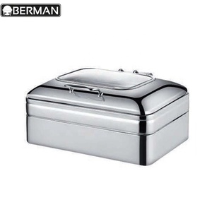 Yiwu Ustensiles de cuisine Usine Chaud et Froid Plat de Chafing Ustensiles de service Plat à <span class=keywords><strong>Shaffing</strong></span> Doré Guangdong Chauffe-plats Buffet Serveur - Product Image 6