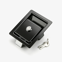Serrures de porte à poulie MS866-3/-5, verrou plat pour armoire d'équipement électrique, loquet de compression plat, loquet à palette