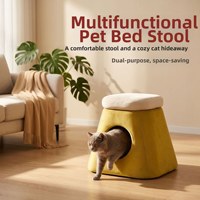 Chaise multifonctionnelle haut de gamme, pour humains et animaux, minimaliste, en peluche, niche pour chat, maison pour chat, nid pour animaux de compagnie, pour salon intérieur