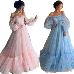 Session-vestido largo Sexy de embarazo para mujer <span class=keywords><strong>embarazada</strong></span>, <span class=keywords><strong>ropa</strong></span> femenina de noche para <span class=keywords><strong>boda</strong></span>, vestidos de maternidad para fotografía - Product Image 1