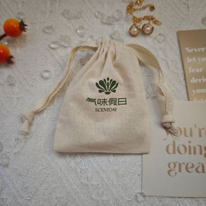 Promotion Cotton Drawstring <b>Bag</b> for Coffee Tea Dust <b>Bag</b> Custom Luxury Jewelry <b>Bags</b> Jewelry Packaging <b>Bags</b> for <b>Small</b> Business - Product Image 4