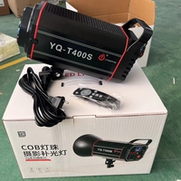 Lampe LED COB 300W Réelle pour Studio Photo/Vidéo, Diffusion en Direct, avec Trépied et Boîte à Lumière pour Photographie, Film et Vidéo