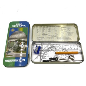 2022 Trendy Product <b>Small</b> Size A5001 9pcs School Supply Cheap Math Set - Product Image 1