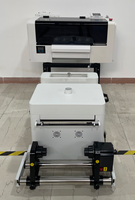 Imprimante industrielle A3 DTF avec shaker | XP600/I3200 pour l'impression de t-shirts | Machine à transfert textile automatique à grande vitesse de 30cm