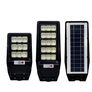 Tout-en-un 100w 200w intégré solaire led lampadaire mouvement télécommande pour route campagne jardin lumière - Product Image 1