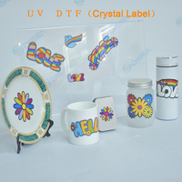 Mesin Cetak UV Flatbed Mini Disame A3 A4 dengan Efek Emboss 3D untuk Tinta Pigment, Cocok untuk Penggunaan di Rumah dan Studio Cetak